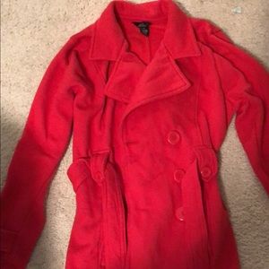 Red coat